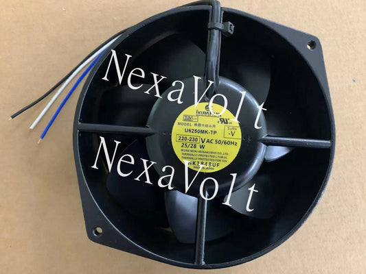 ORIGIANL IKUAR U6250MK-TP AC 220-230V 25/28W high temperature inverter fan