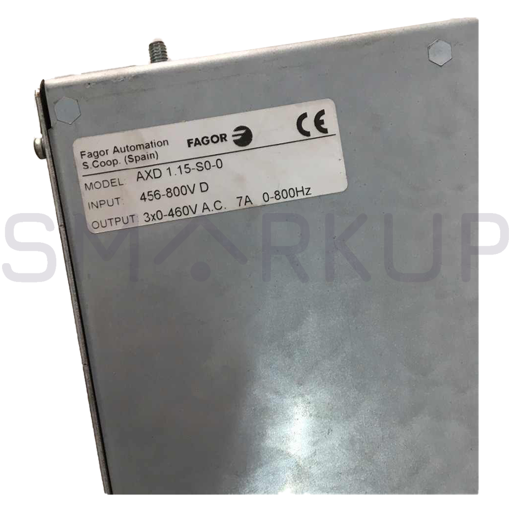 used & Tested FAGOR AXD1.15-S0-0 Servo Drive