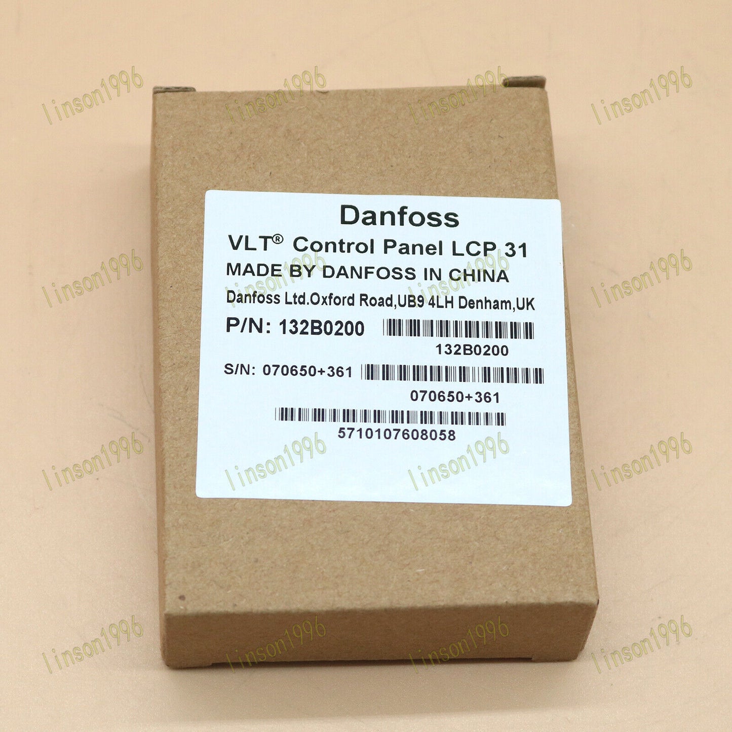 Danfoss Operation Panel LCP31 132B0200 1-Year - DANFOSS