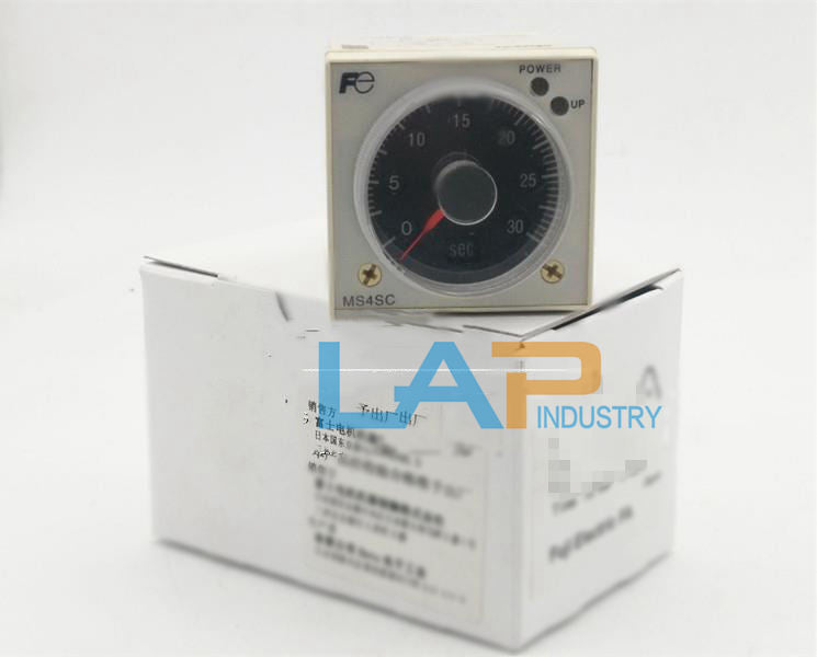 FUJI MS4SC-DL Time Relay 100-240VAC - 1 Piece - FUJI