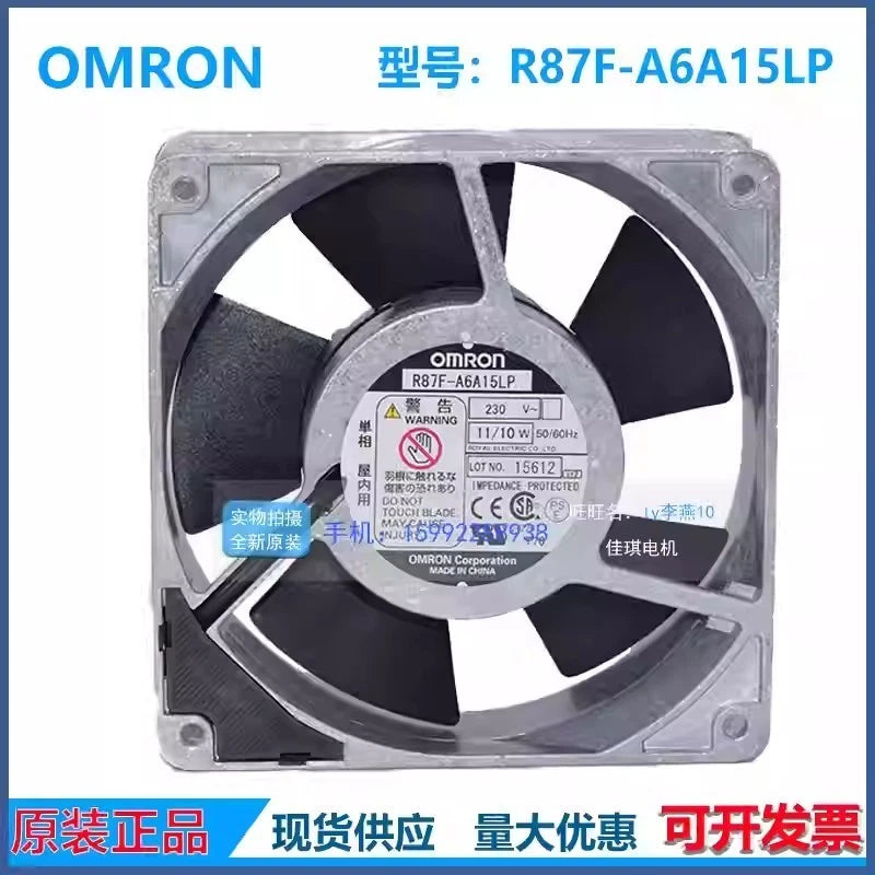 OMRON R87F-A6A15LP 230V 11/10W 120*120*38MM Inverter Cooling Fan