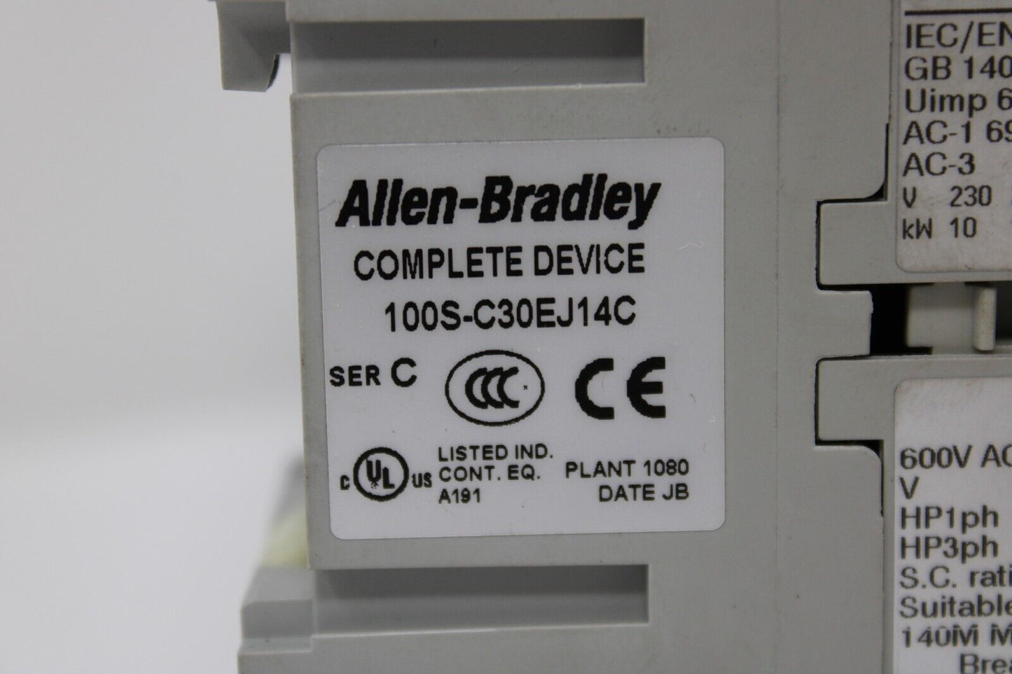 used Allen Bradley 100S-C30EJ14C Safety Relay - ALLEN BRADLEY