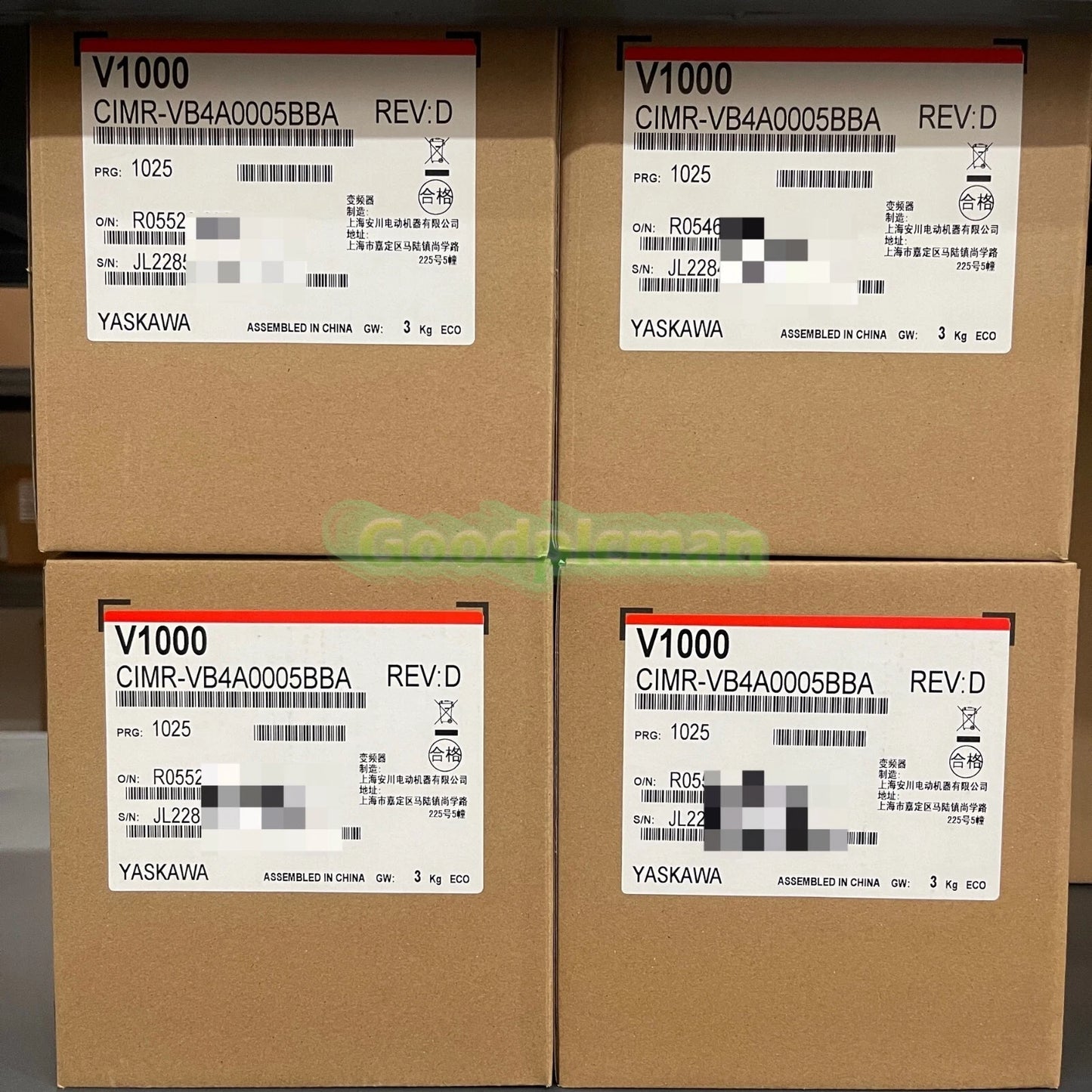 1PC YASKAWA CIMR-VB4A0005BBA INVERTER CIMRVB4A0005BBA