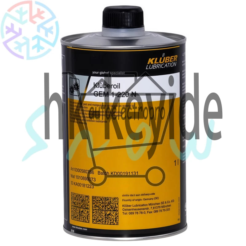 1Pcs HIGH QUALITY KLUBER Lubrication Kluberlub GEM 1-220 N 1L (35.3 oz)