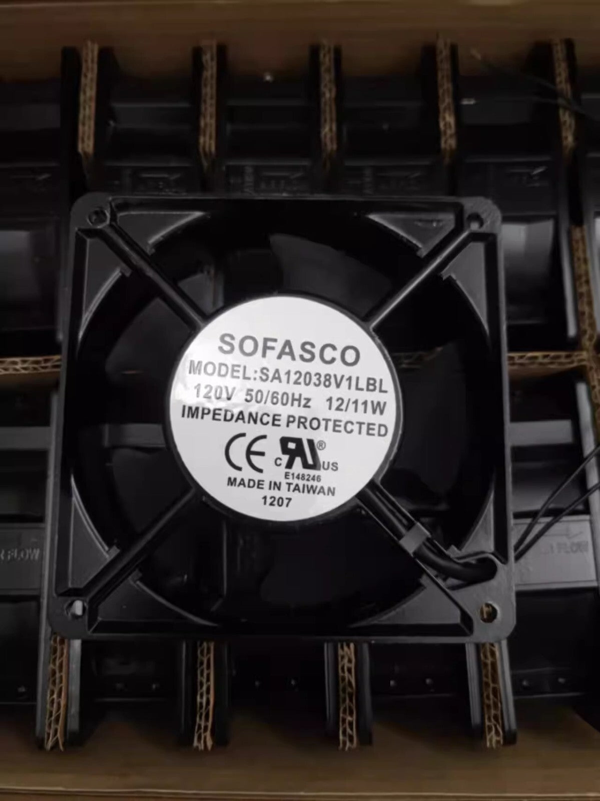 SOFASCO SA12038V1HBL 120V 12/11W 12CM Inverter Cooling Fan