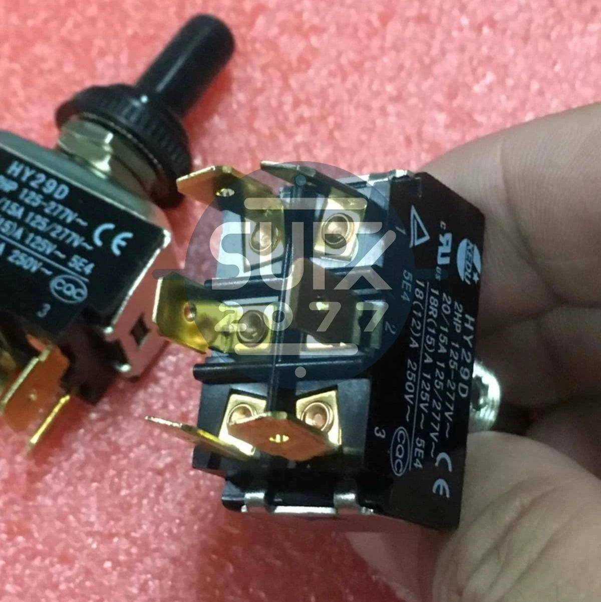 ONE QTY:1pc KEDU HY29D 6feet 125V 20A 2HP Toggle Swtich #su