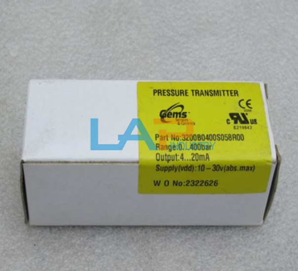 GEMS Pressure Switch 3200B0400S058R00 | 0-400bar Pressure Sensor - GEMS