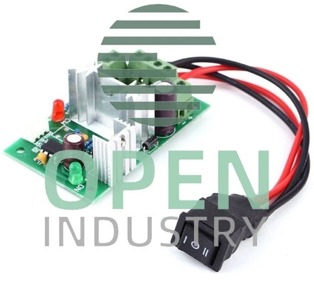 PWM Max 200W 6V 12V 24V Reversing Switch Adjustable DC Motor Speed Controller M