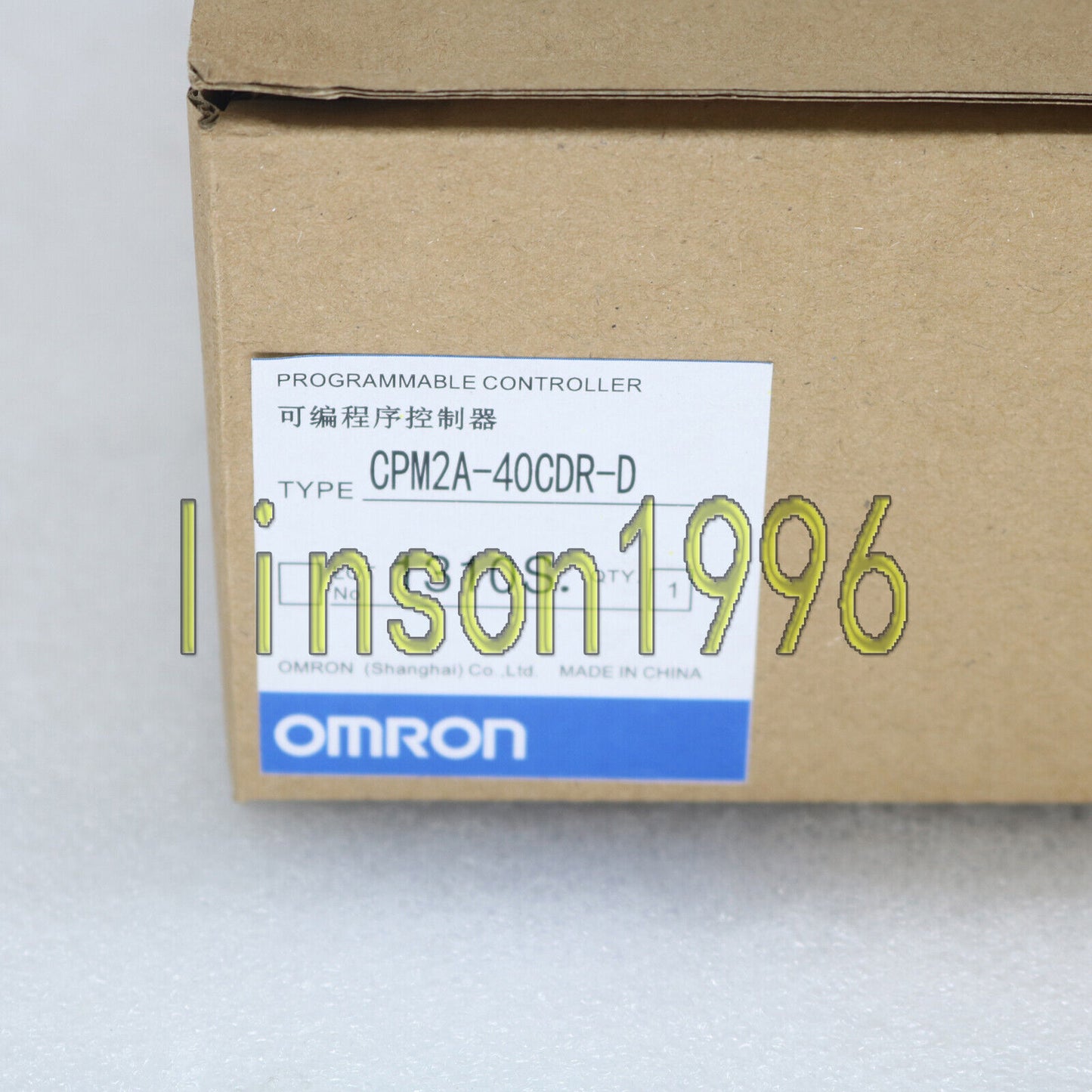 Omron CPM2A-40CDR-D Programmable Controller - OMRON