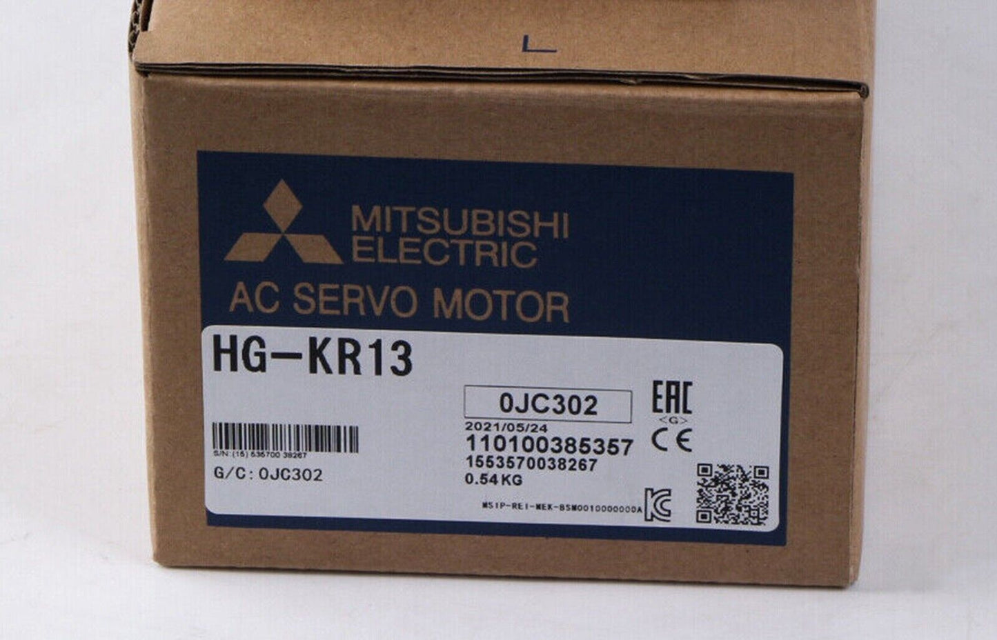 MITSUBISHI HG-KR13 13V Servo Motor with Seamless Control for Industrial Applications - MITSUBISHI