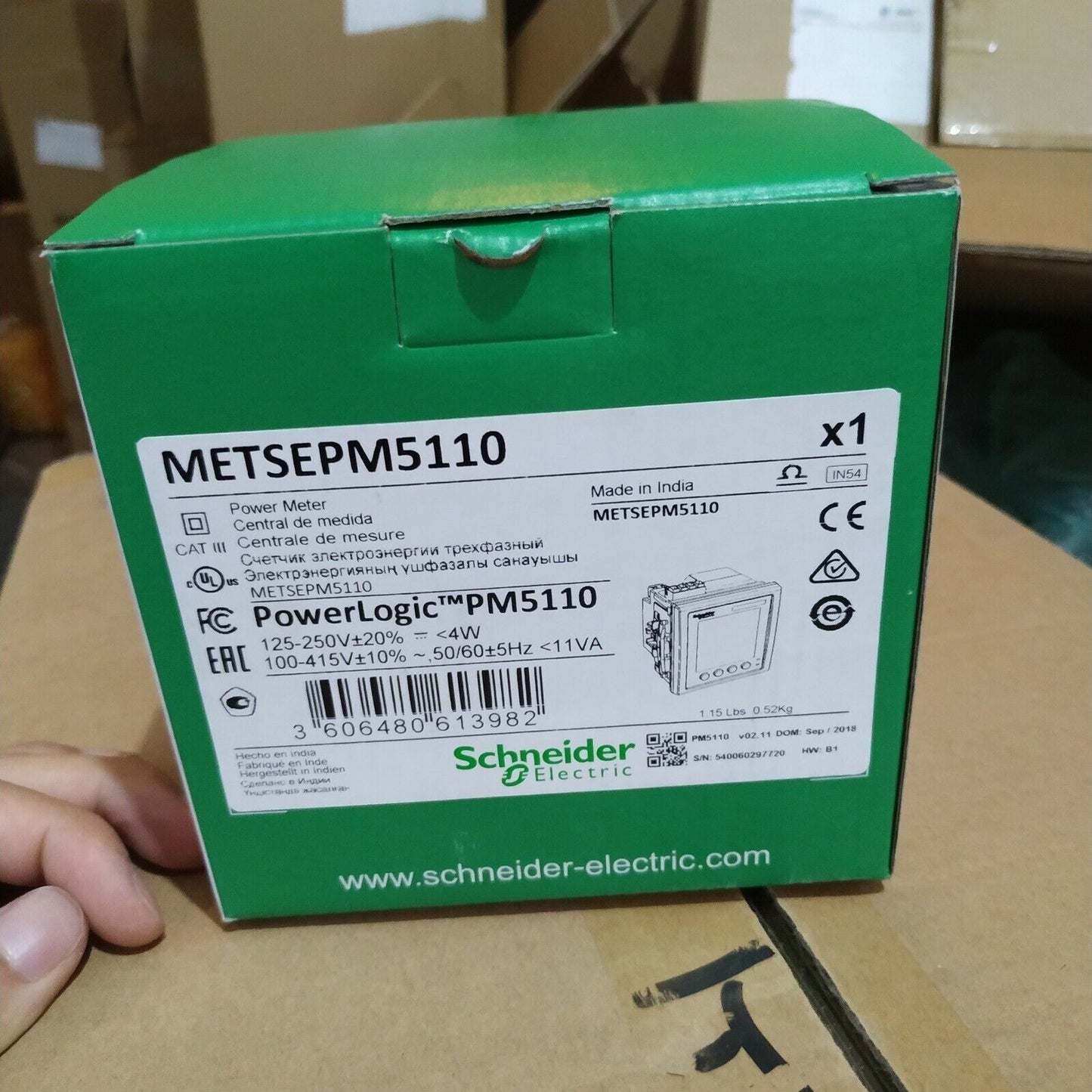 New Schneider METSEPM5110 Parameter Measuring Instrument - SCHNEIDER