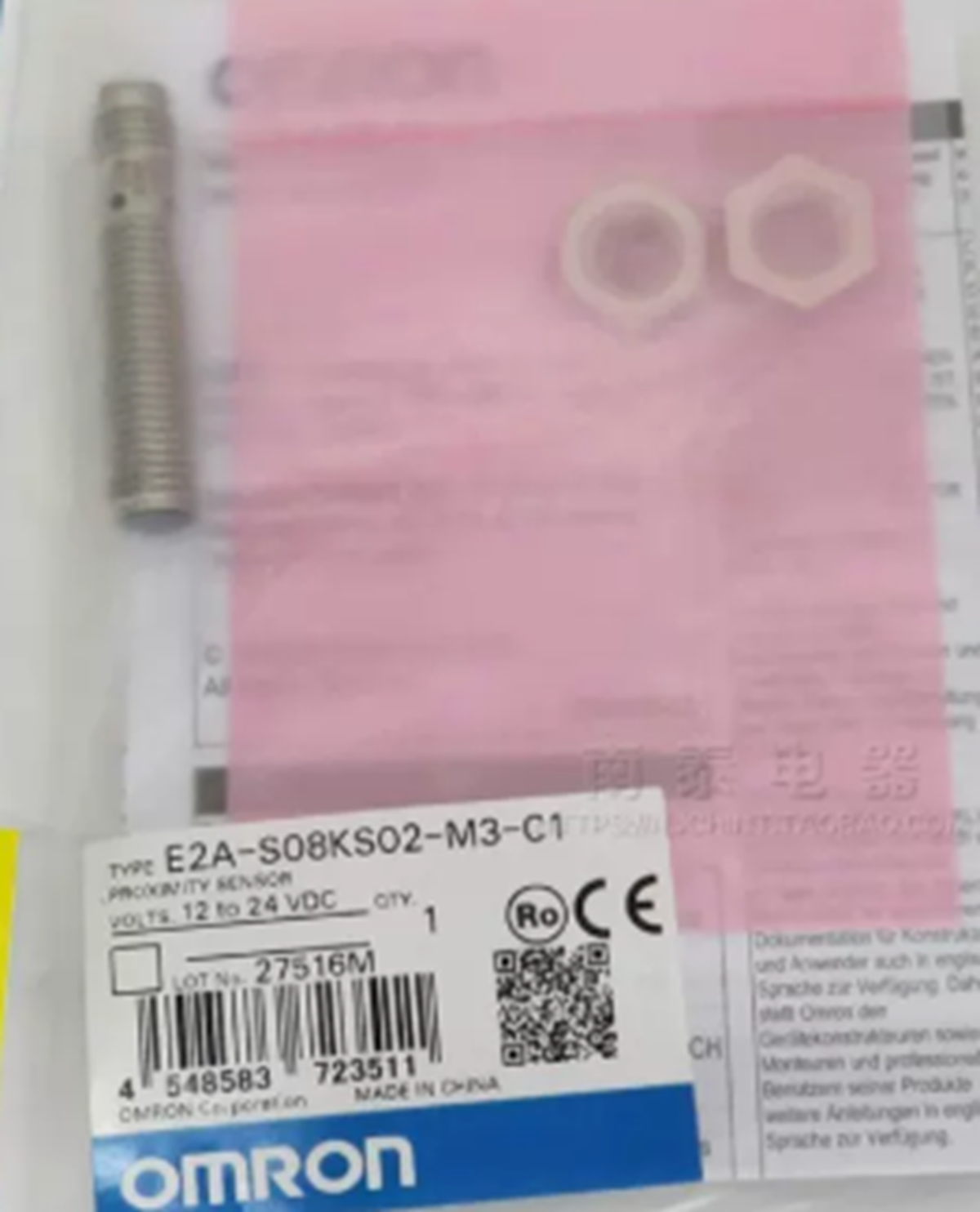 new Omron E2A-S08KS02-M3-C1 - OMRON
