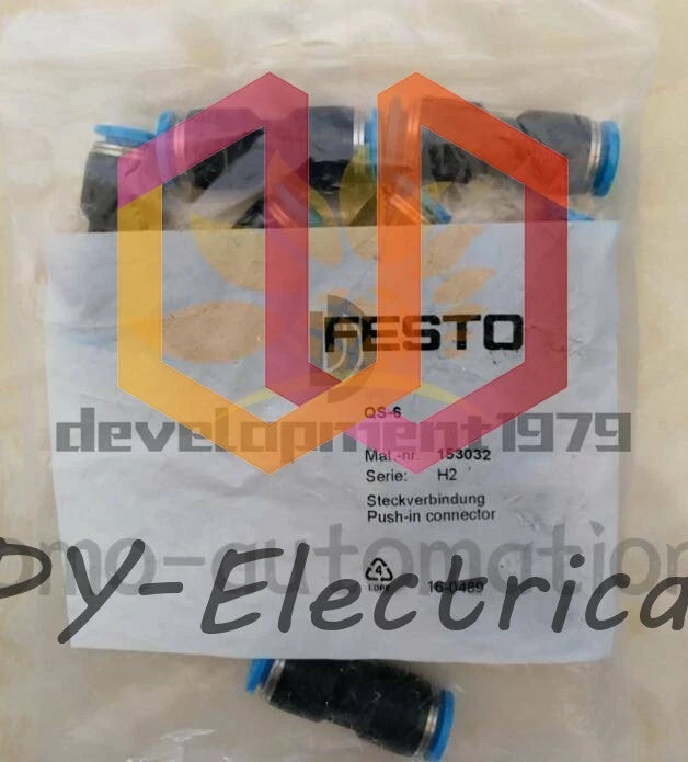 10PCS Festo connector QS-6 153032 #G