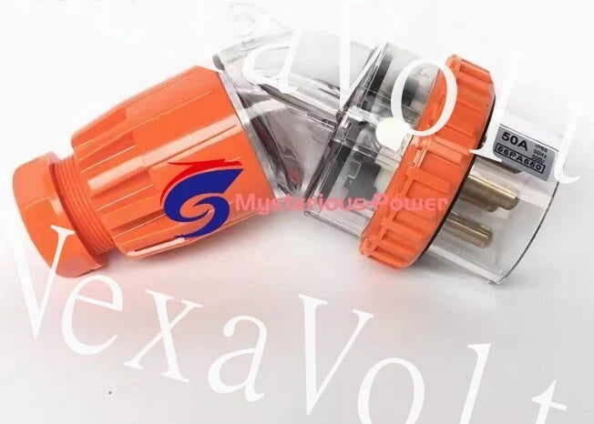 1Pcs For Australian style industrial waterproof plug 56PA550/5 pole 50A