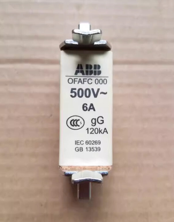 10PCS/1Box ABB OFAFC000 OFAFC000GG6 6A Fuses In Box