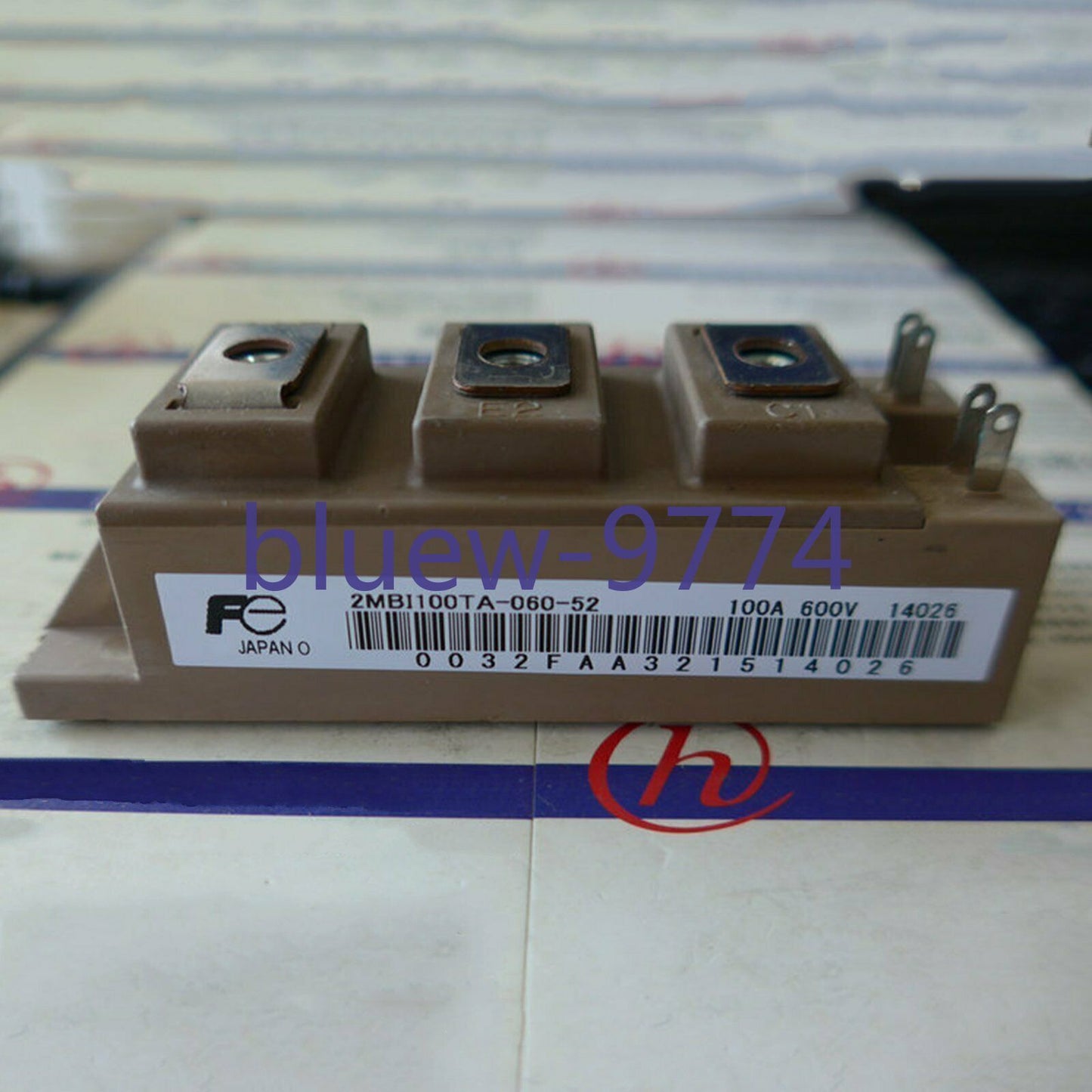 1PC 2MBI100TA-060-52 Power Module for FUJI - FUJI
