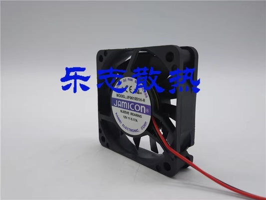 JAMICON JF0615S1H-R 6015 12V 0.17A 2-Wire Inverter Cooling Fan