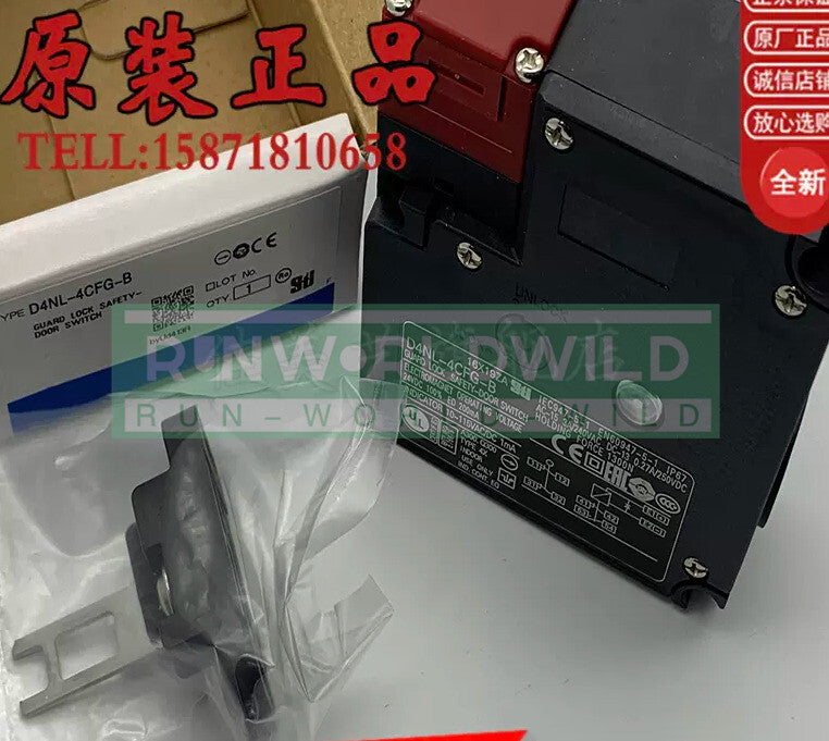 1PCS For Guard Lock Safety-Door Switch D4NL-4CFG-B