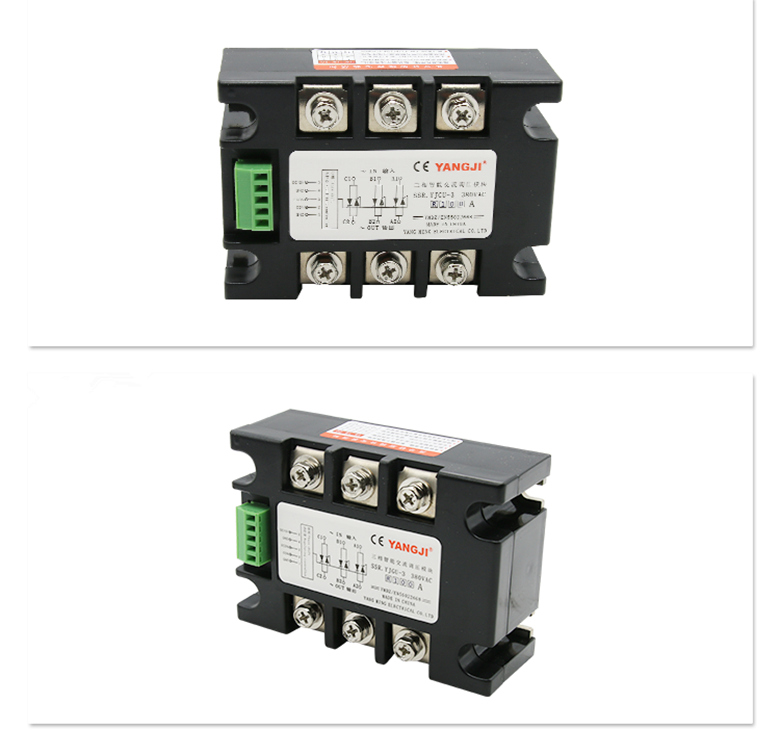 new Three-phase SSR Intelligent AC Voltage Regulating Module YJGU-3R3840A 380V 40A - KOEED