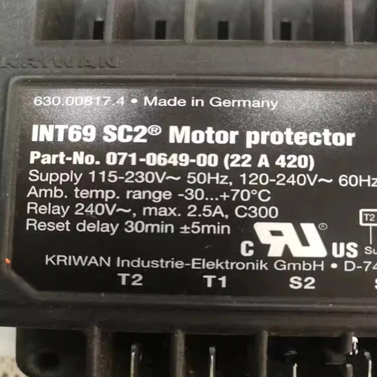 1PC INT69 SC2 compressor protector