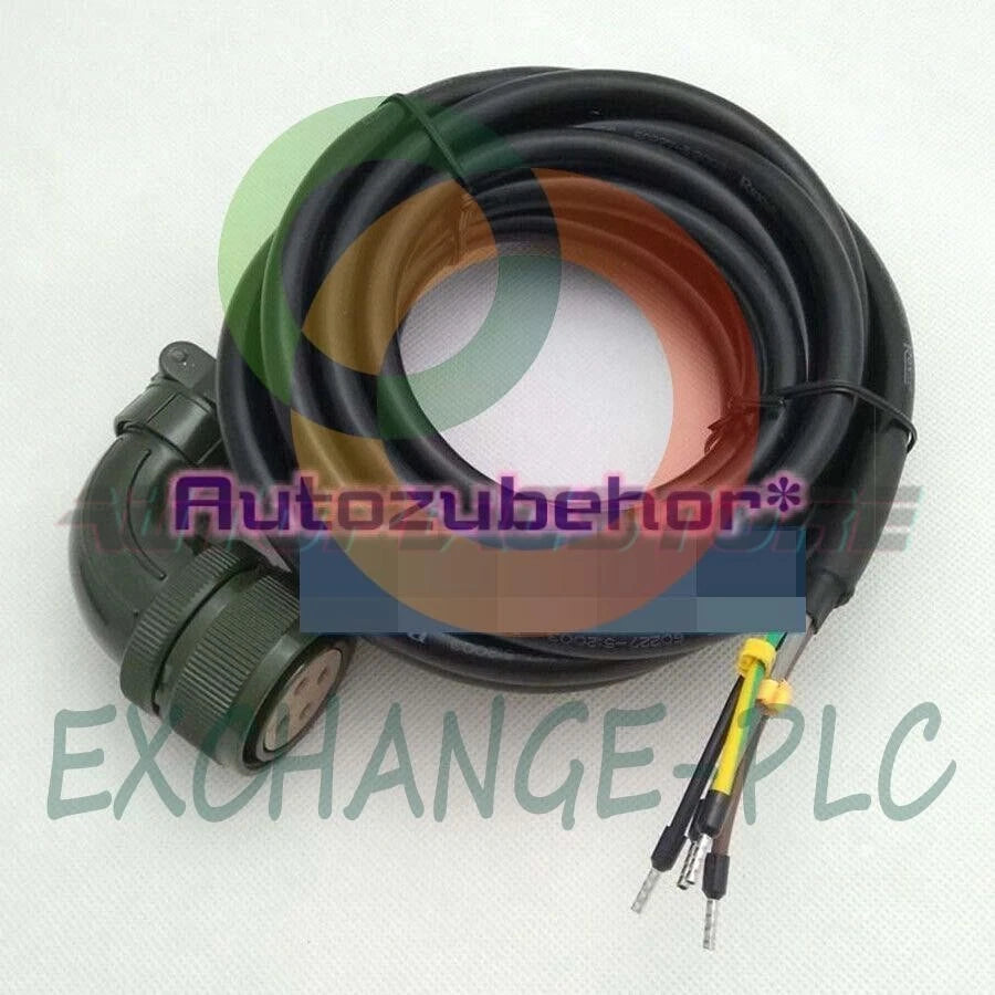 1PCS Servo Motor Power Cable JZSP-UVA722-05-E 5M