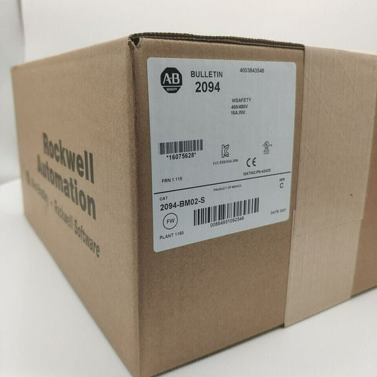 Sealed Allen-Bradley 2094-BM02 Integrated Axis Module 15A Servo Drive - ALLEN-BRADLEY