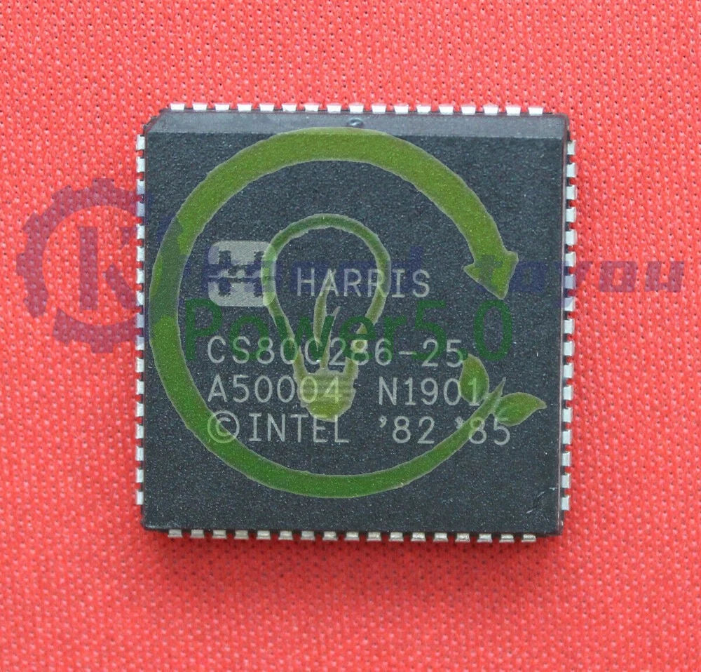 2pcs Integrated Circuit IC PLCC-68 CS80C286-25~