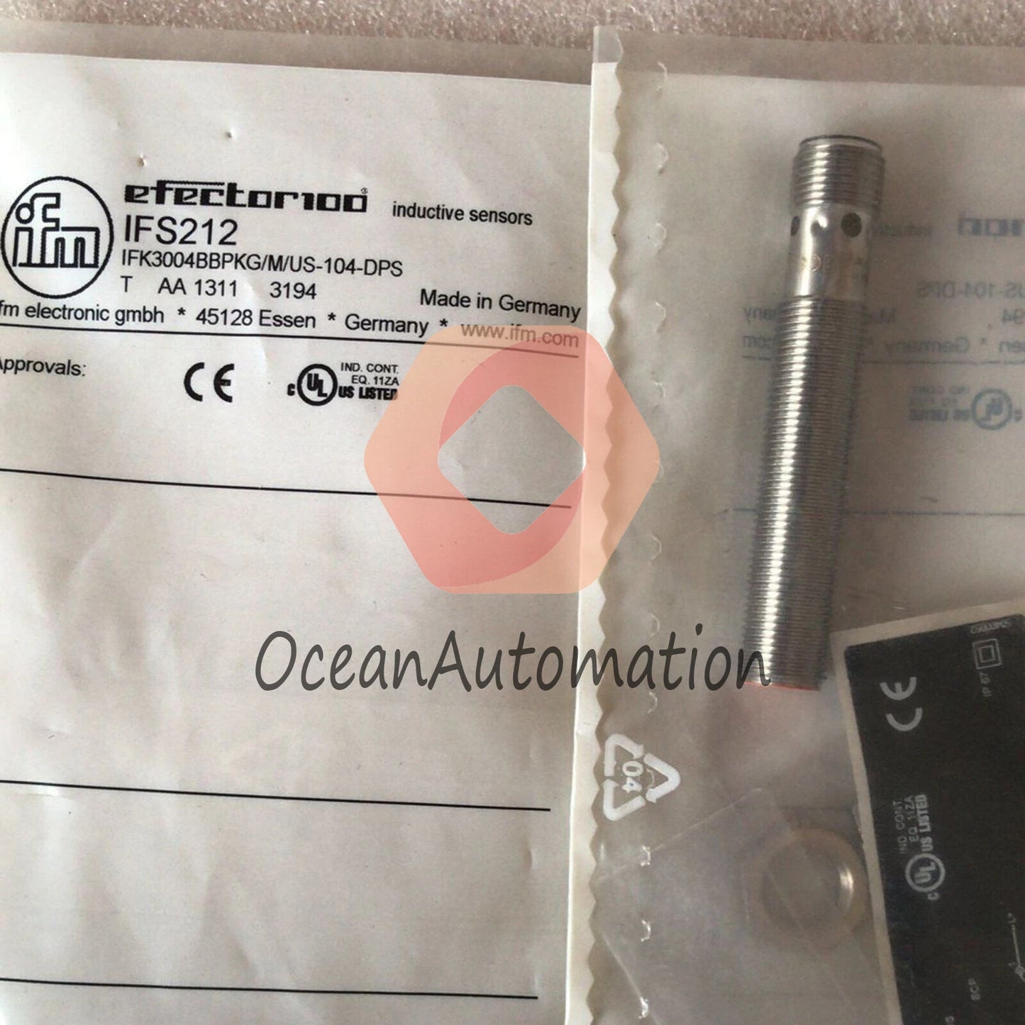 IFM IFS212 Inductive Proximity Sensor