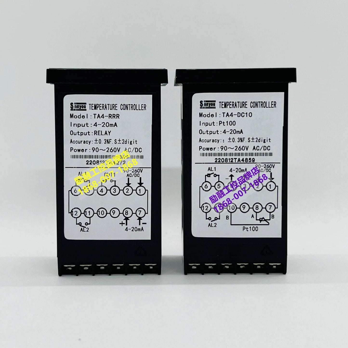 sanyou TA4-RRR Temperature controller instrument 4-20mA for ships