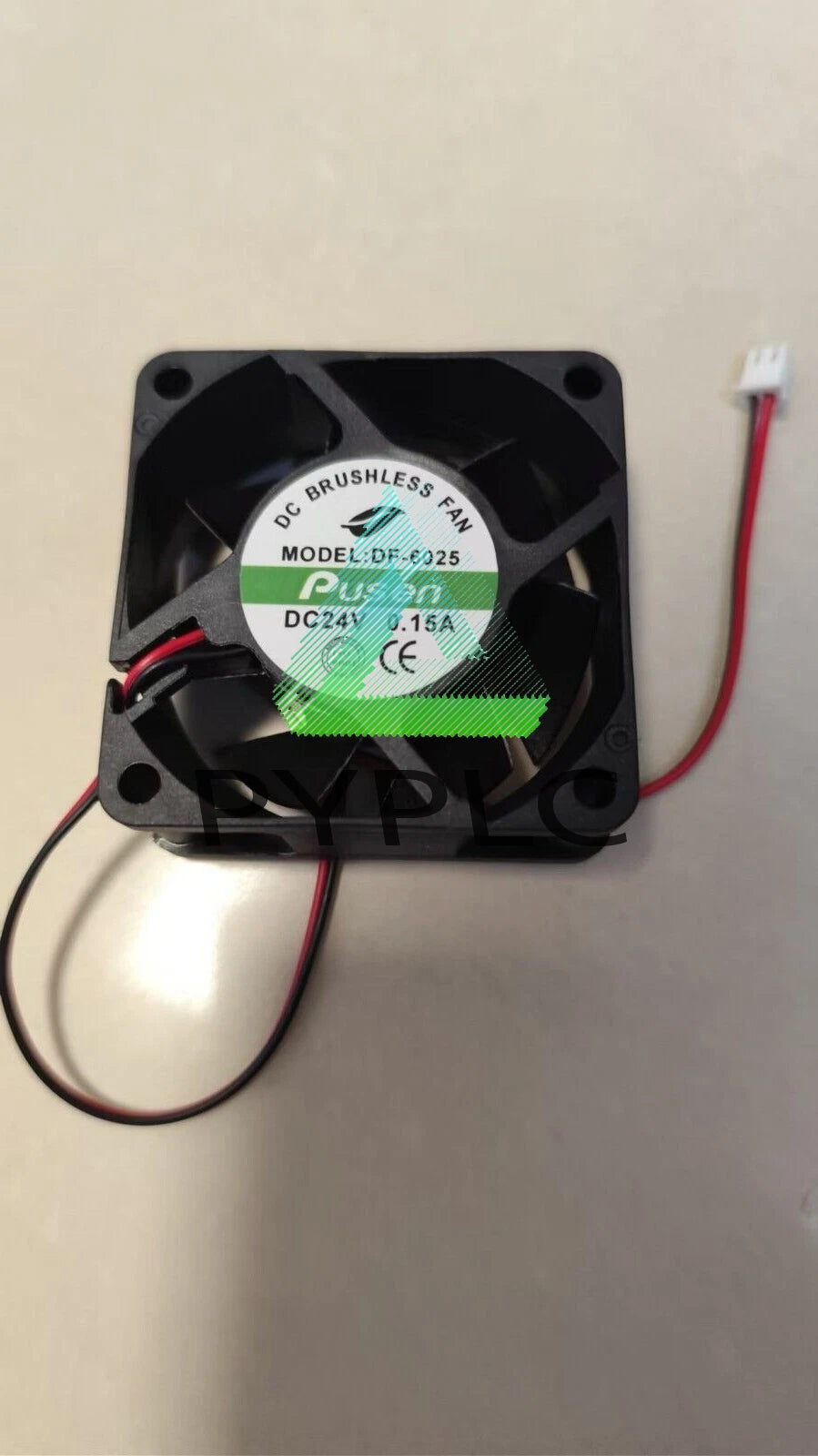 1 PCS Pusen Fan DF-6025 DC24V 0.15A 6025 6cm 2 Wire cooling fan