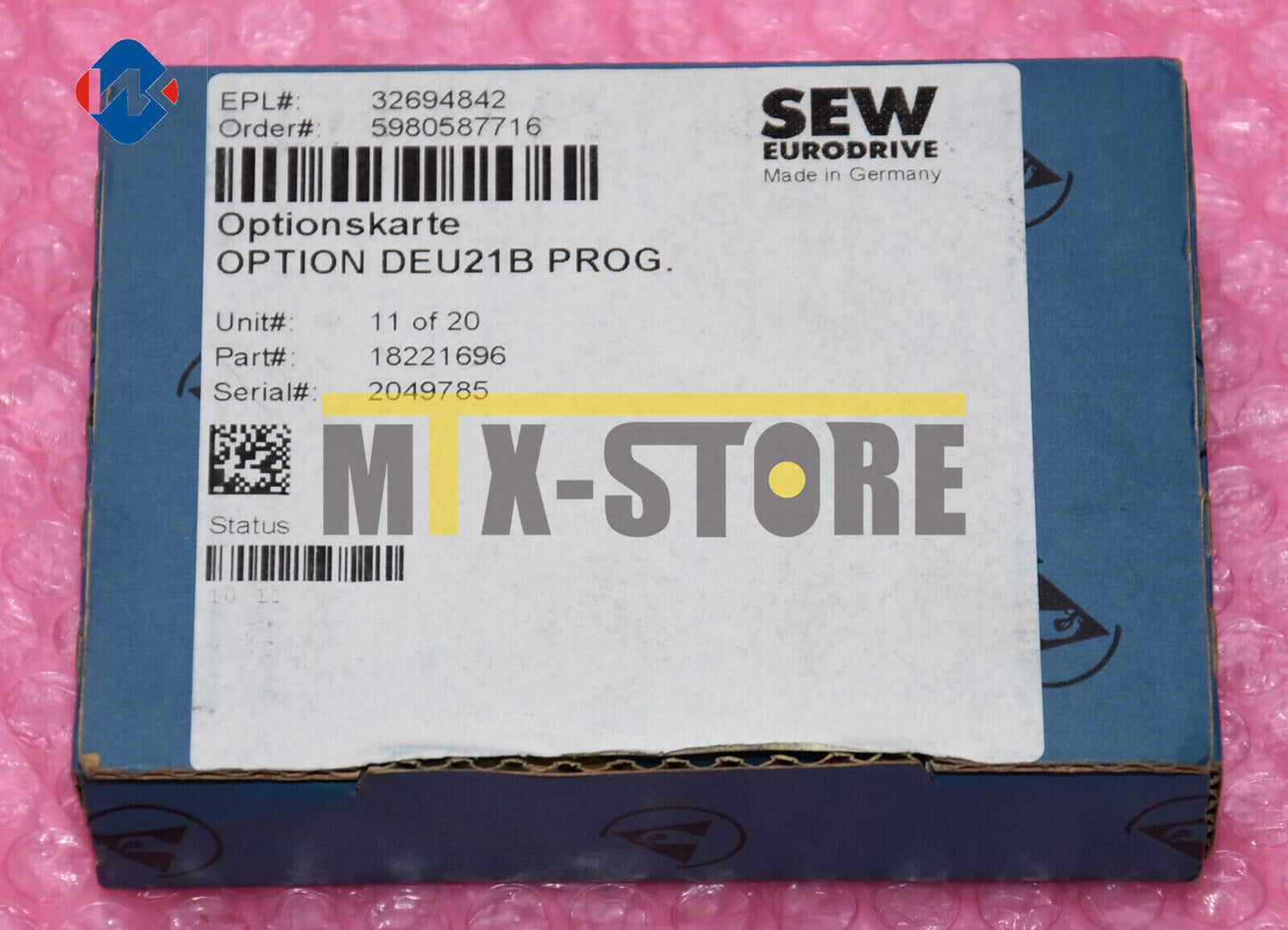 new 1PCS SEW EURODRIVE DEU21B R1P 8367 module - SEW