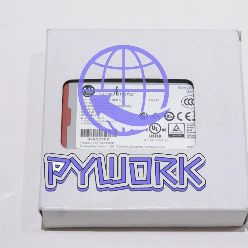 1Pcs AB 440R-S12R2 SER A GUARDMASTER SINGLE INPUT SAFETY RELAY 24VDC