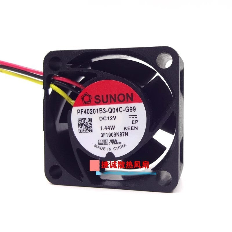 SUNON PF40201B3-Q04C-G99 12V 1.44W 4020 4CM Switch Cooling Fan