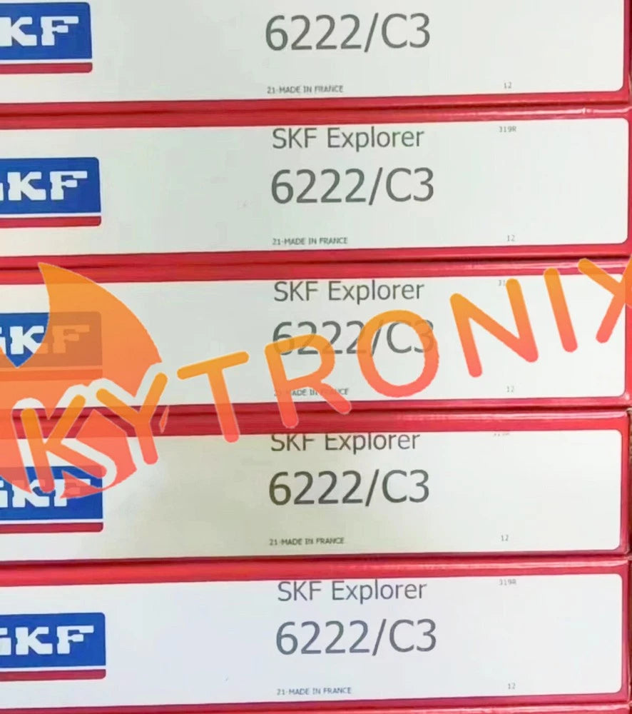 SKF 6222/C3 single row deep groove ball bearing 1PCS