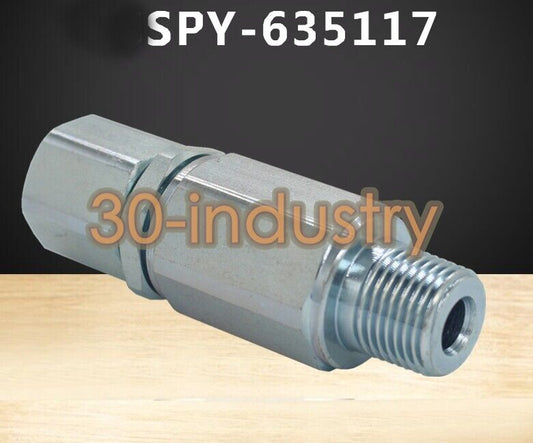 1PCS Hydraulic Straight Rotary Joint Model SPY-635117 - XYZ COMPANY