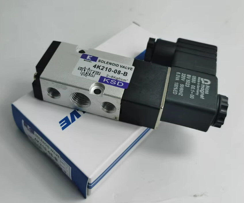 1PCS FIT FOR solenoid valve 4K210-08-B AC220V