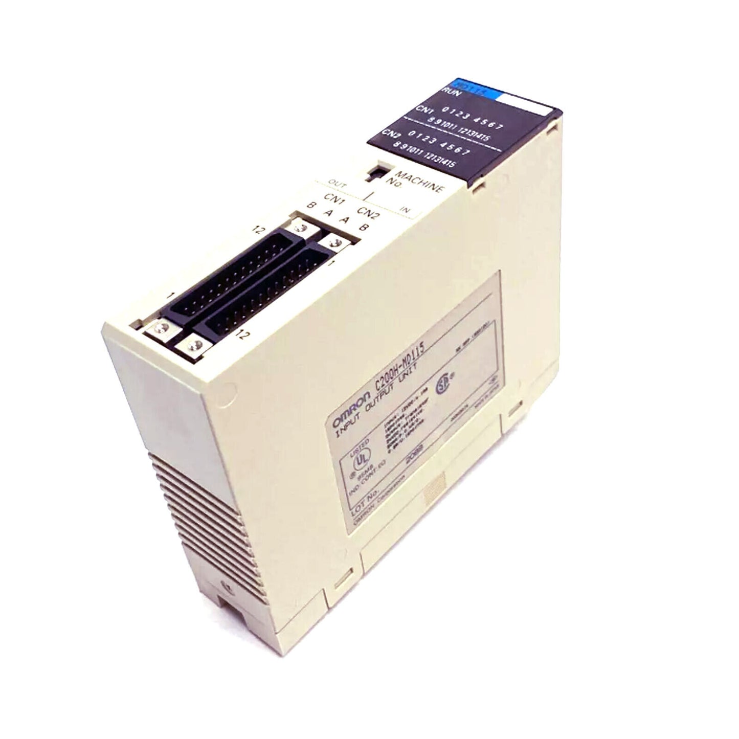 OMRON C200H-MD115 PLC MODULE 12VDC 16/16 128POS TERM BLK - OMRON