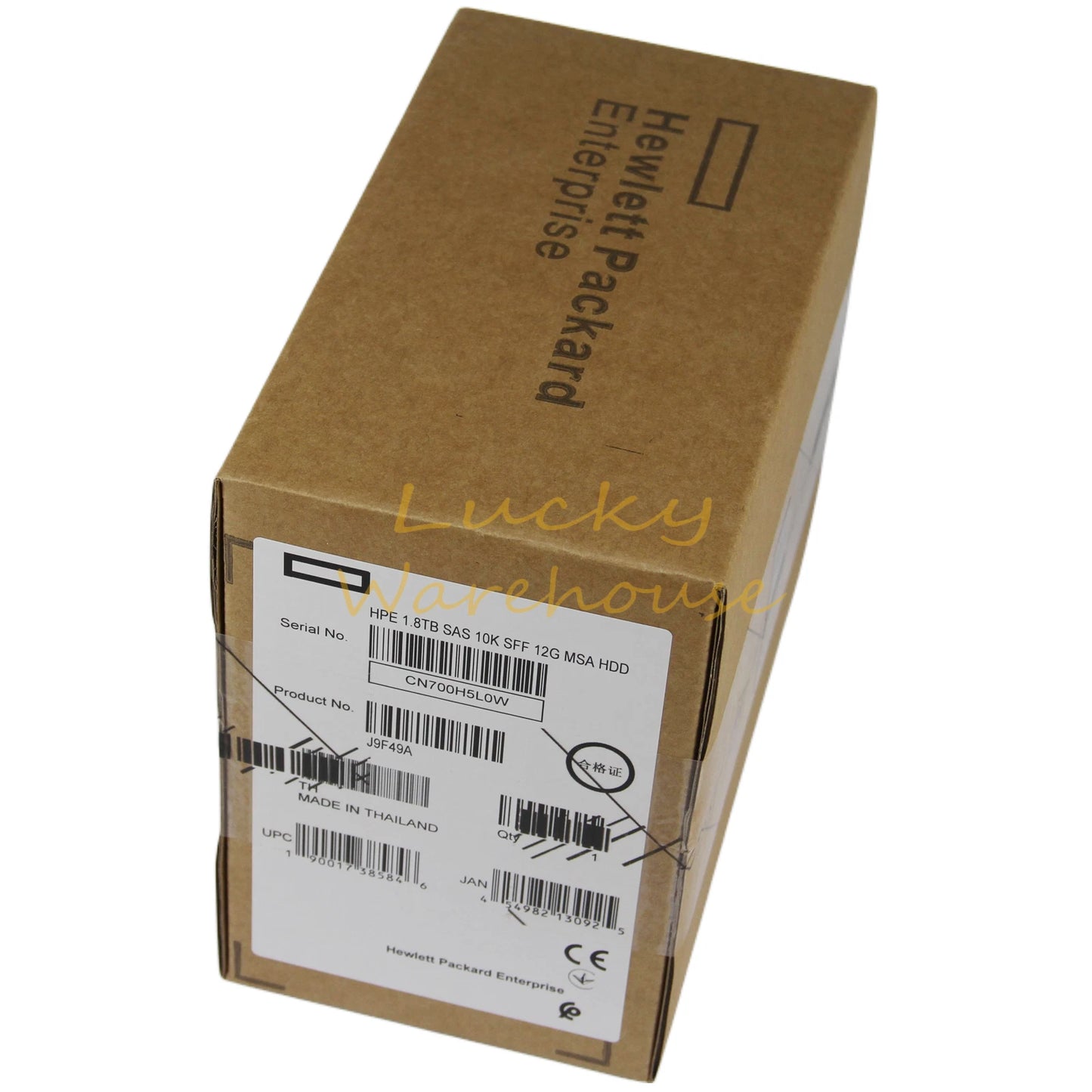 J9F49A 787649-001 HPE MSA 1.8TB 2.5" SAS 10K 12G SFF BC HDD Hard Drive