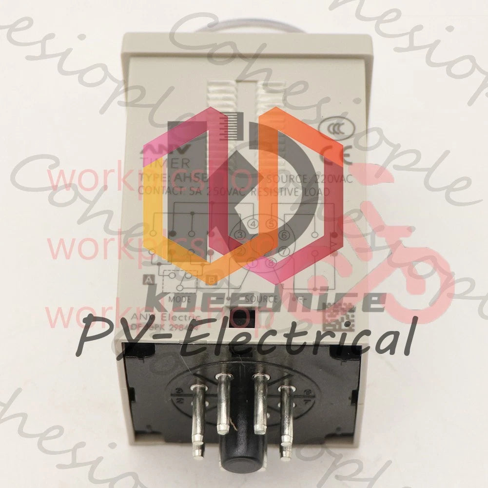 1pcs ANV AH5B 3S 220V time relay timer