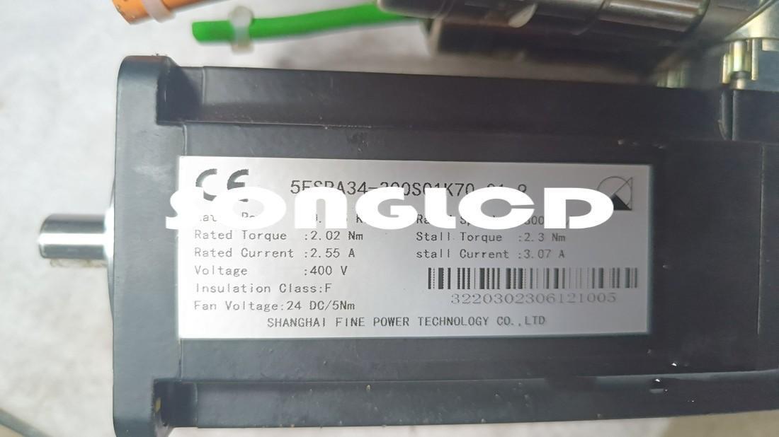 1PCS 5FSRA34-300S01K70.01-9 AC Motor Controller Unit - INDUSTRIALLY DESIGNED MOTOR CONTROLLER UNIT FOR PRECISE MOTOR CONTROL AND RELIABILITY IN INDUSTRIAL APPLICATIONS.