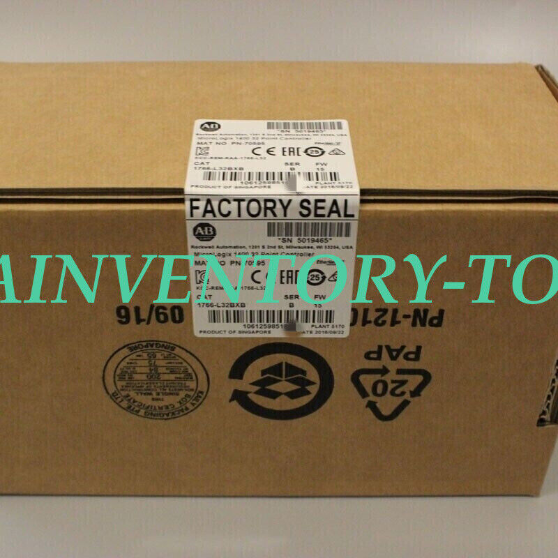 1PC Factory Sealed Allen-Bradley 1766-L32BXB with 2-Year Fast Ship - ALLEN-BRADLEY