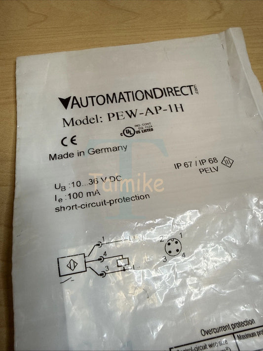 ! Automation Direct PEW-AP-1H Inductive Proximity Sensor