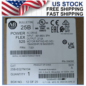 Efficient AC VFD Solution | ALLEN BRADLEY 25B-E027N104 Variable Frequency Drive | High-Efficiency Motor Control - ALLEN BRADLEY