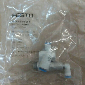 Festo GRXA-HG-1/8-QS-6 Check Valve - New Model - FESTO