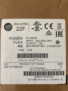 PowerFlex 4M AC Drive with PLC Control 22FD1P5N103 - SEALE