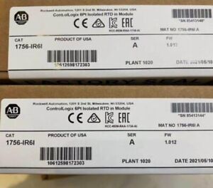 Allen Bradley ControlLogix 6 Pt Isolated RTD Module 1756IR6I - ALLEN BRADLEY