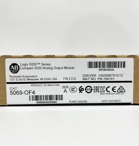 AB 5069-OF4 / Compact Logix 5000 Analog Output Module New Sealed - LOGIX