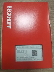 ONE NEW IN BOX BECKHOFF PLC Module EL3214 - BECKHOFF