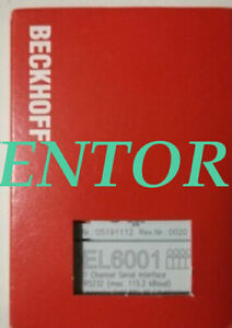 Beckhoff EL6001 Module PLC | In Box | Expedited - BECKHOFF