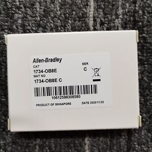 New Factory Sealed AB 1734-OB8E SER C Point 8 Point Digital Output Module - ANKEER
